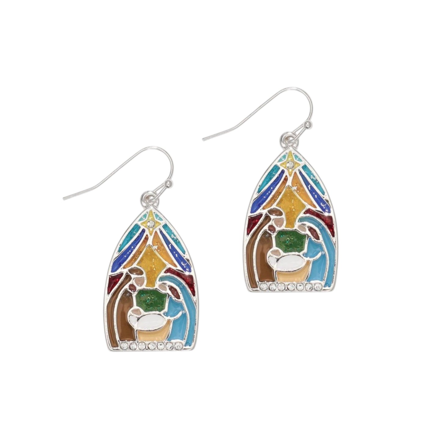 Nativity Earrings Christmas (PBB)