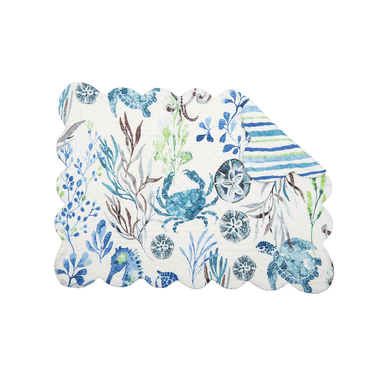 Crescent Bay Rectangle Quilted Placemat (CF)