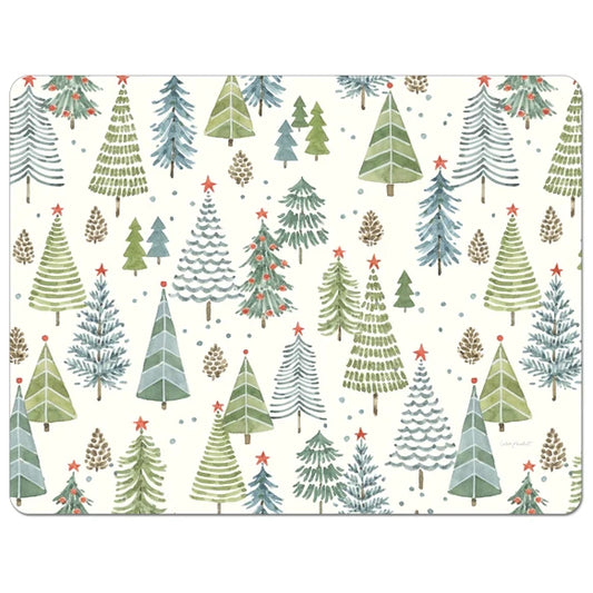 Chirstmas Trees Flexible Cutting Board 11.5x15 (CGL)