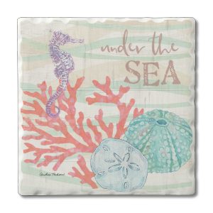 Underwater Under the Sea Absorbent Coaster (CGL)