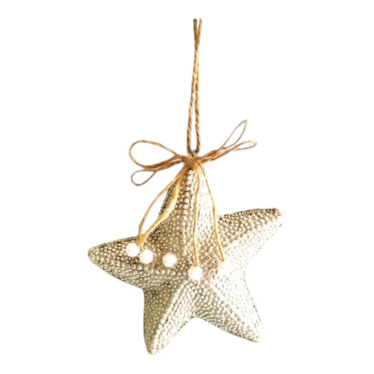 Tan Starfish Ornament (D2D)