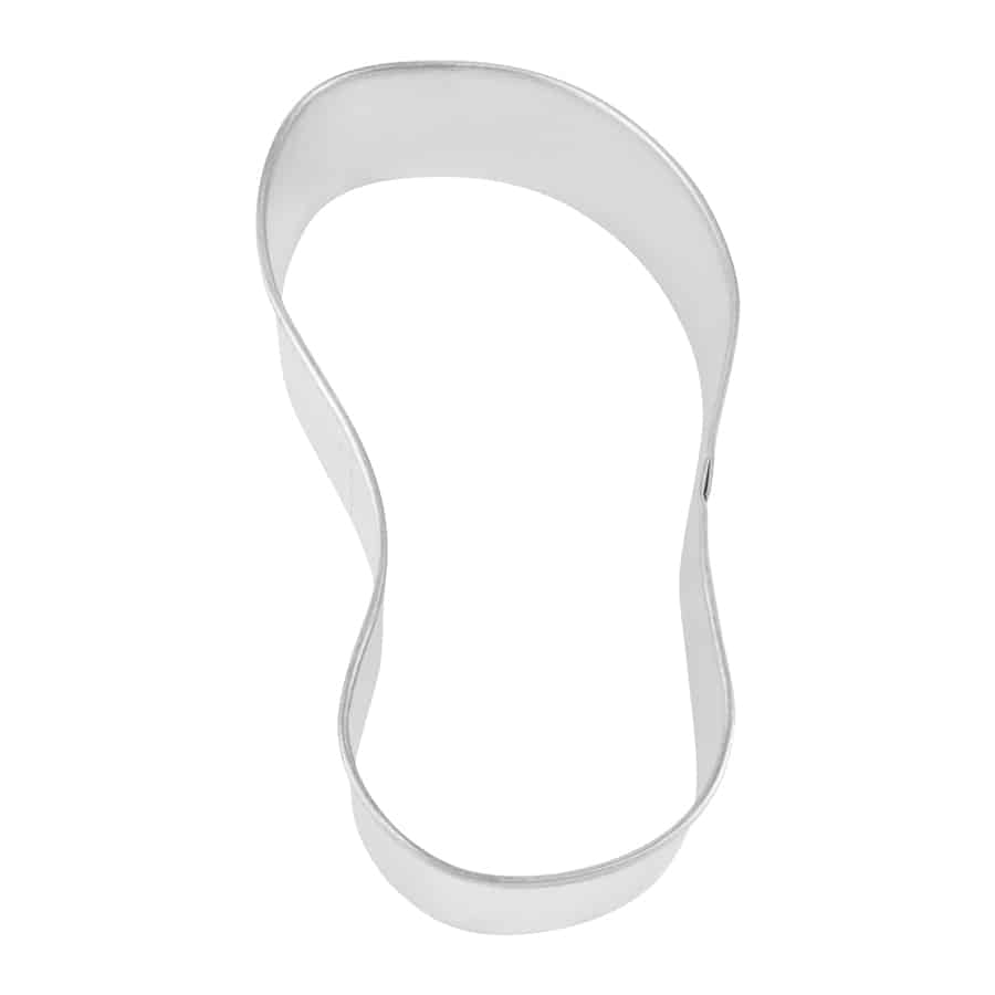 Flip Flop 4.75"� Tin Cookie Cutter (RM)