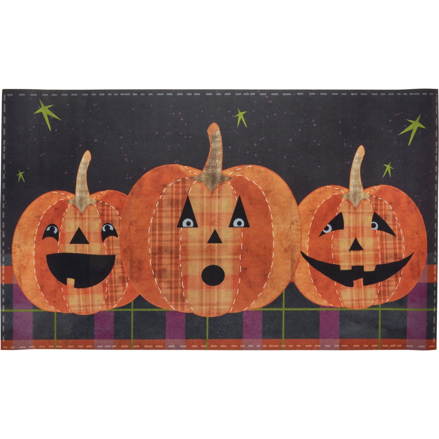 Caved Pumpkins Entrance Mat 20x34 (PbK1)