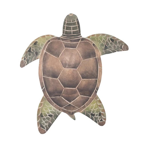 Large Wood Green Sea Turtle (TID1)