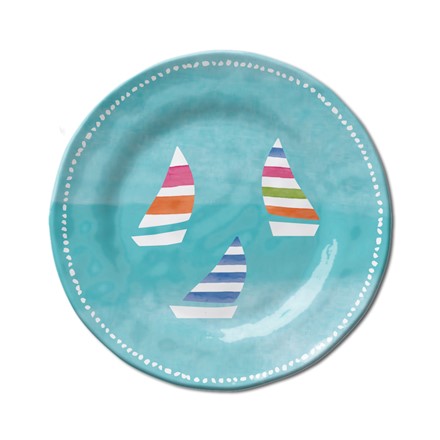 Sailboats Plate 8.5" (MII)