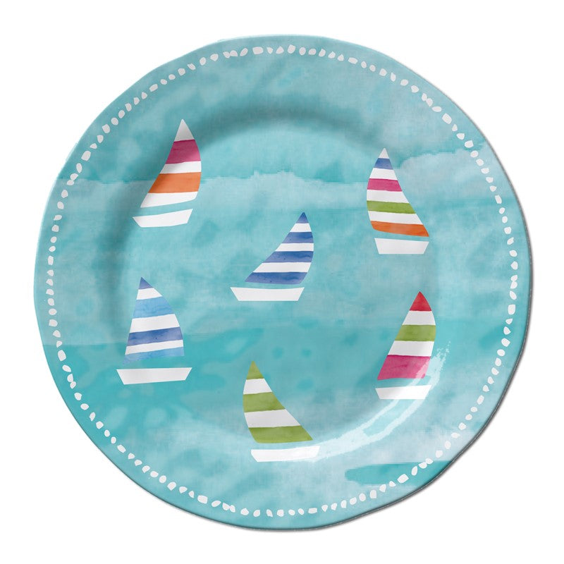 Sailboats Plate 11" (MII)