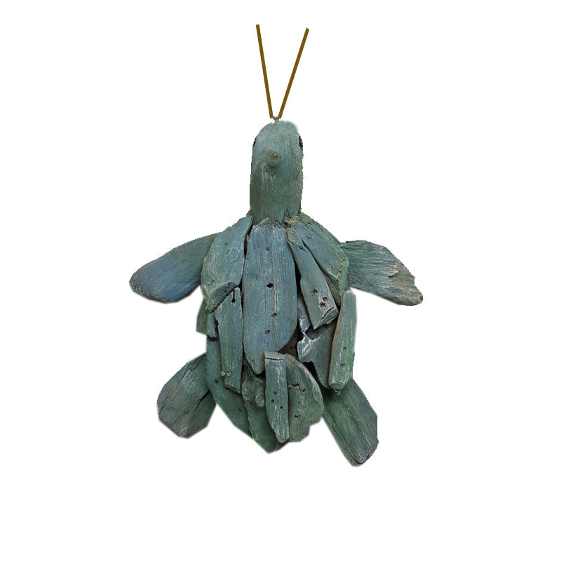 Driftwood Sea Turtle Ornament (CBI)