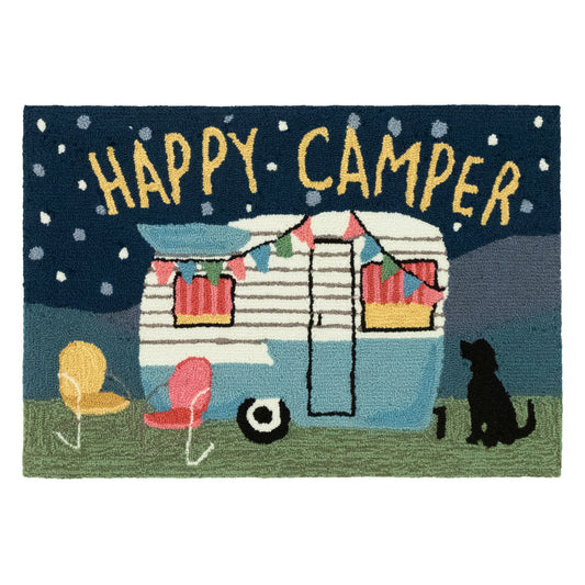 Happy Camper 20x30 Indoor Outdoor Rug (TOI)