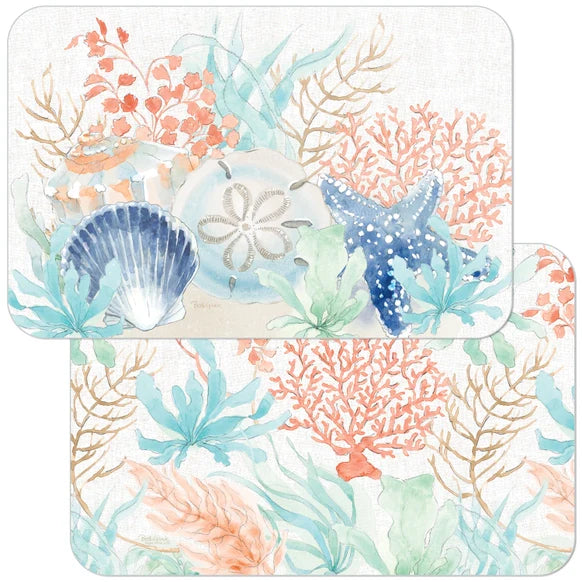 Shells Plastic Placemat  (CGL)