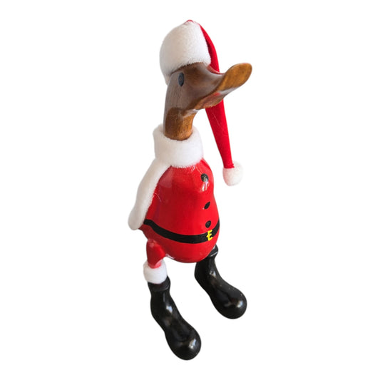 Carved Duck - Santa (Head Direction will vary) (WSGM)