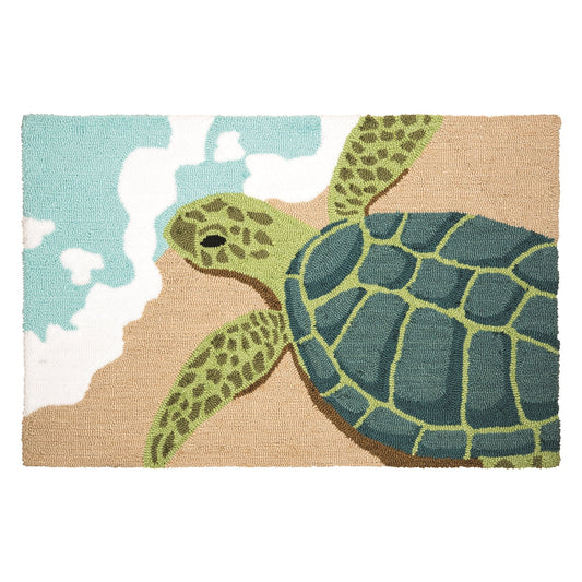 Green Sea Turtle 22"x34" Indoor Rug (CF)