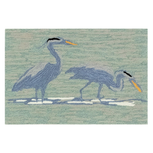 Blue Heron 20x30 Indoor Outdoor Rug (TOI)