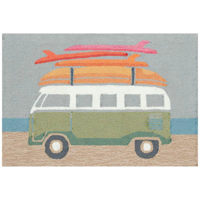 Beach Van Life 20x30 Indoor Outdoor Rug (TOI)