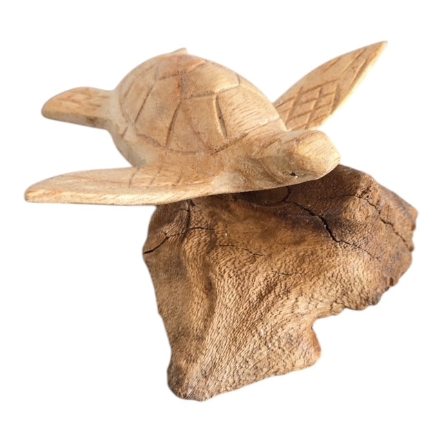 Small Carved Sea Turtle (Base size & shape will vary) (WSGM)