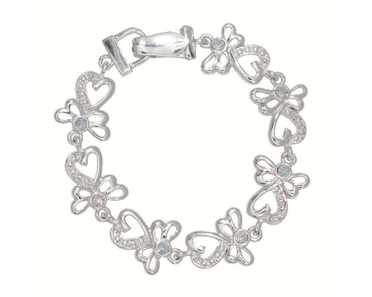 Silver Angels Bracelet   Christmas (PBB)