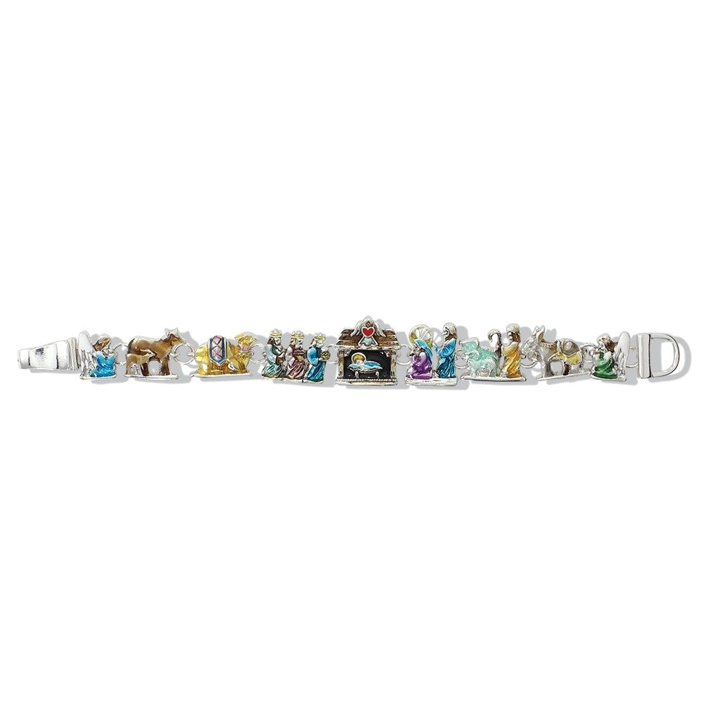 Nativity Scene  Bracelet   Christmas (PBB)