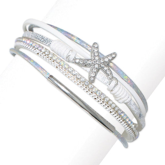 Multi-row Starfish Bracelet (PBB)