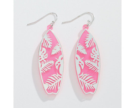 Tropical Surfboard Earrings (PBB)