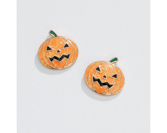 Glitter Pumkins Earring - Fall (PBB)