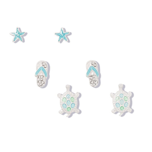 Beach Life Trio v4 Earrings (PBB)