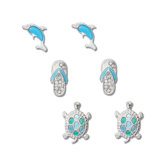 Beach Life Trio v3 Earrings (PBB)