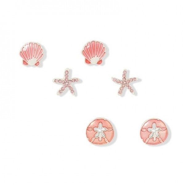 Shell Trio Earrings (PBB)