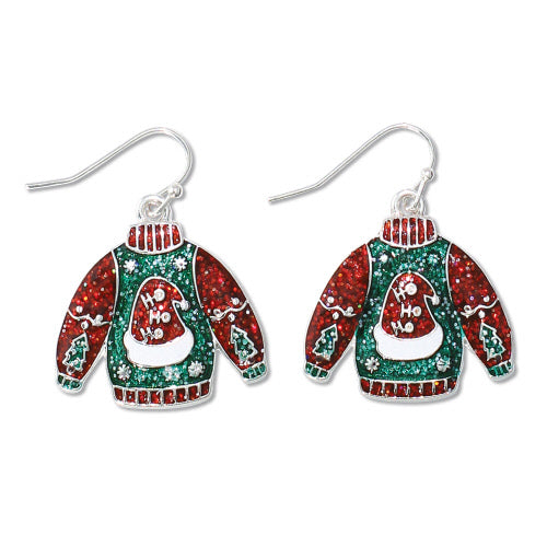 Sweater Earrings Christmas (PBB)