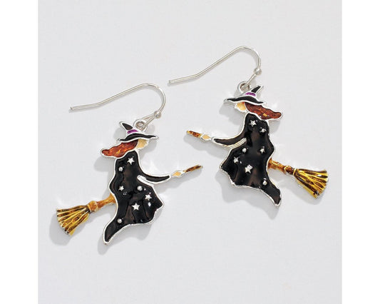 Flying Witches Earring - Fall (PBB)
