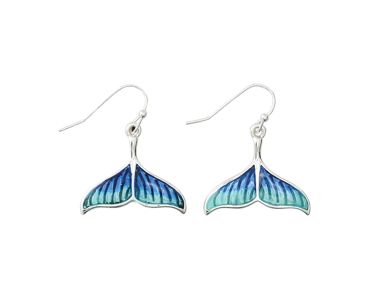 Blue Fish Tales Earrings (PBB)