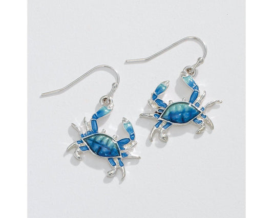 Blue Crab Earrings (PBB)