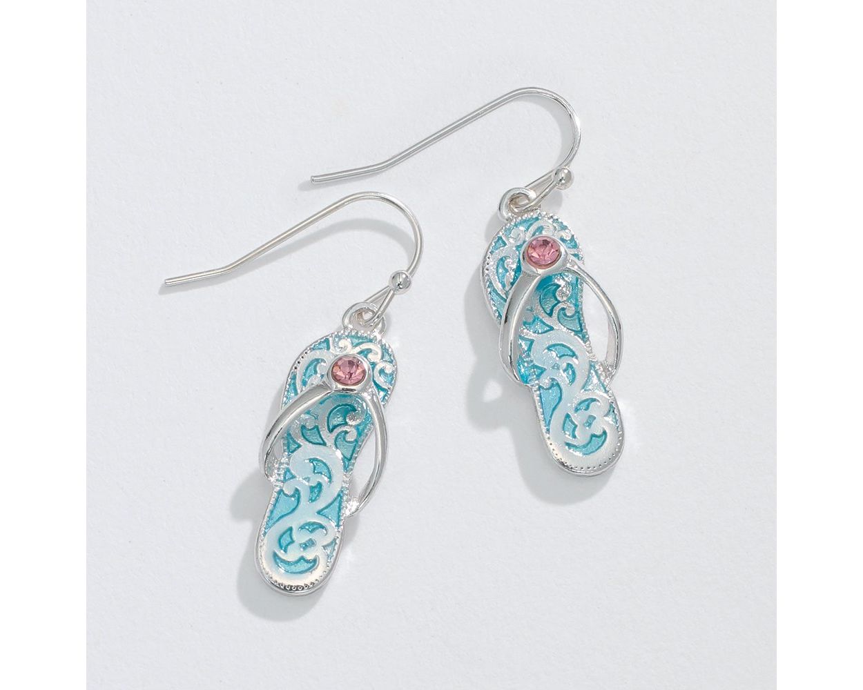 Blue Flip Flops Earrings (PBB)