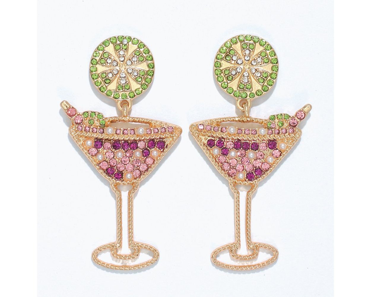 Cocktail Bling Earrings (PBB)