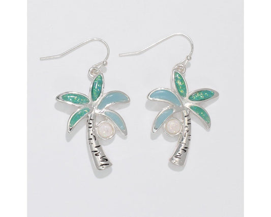 Green Palms Earrings (PBB)