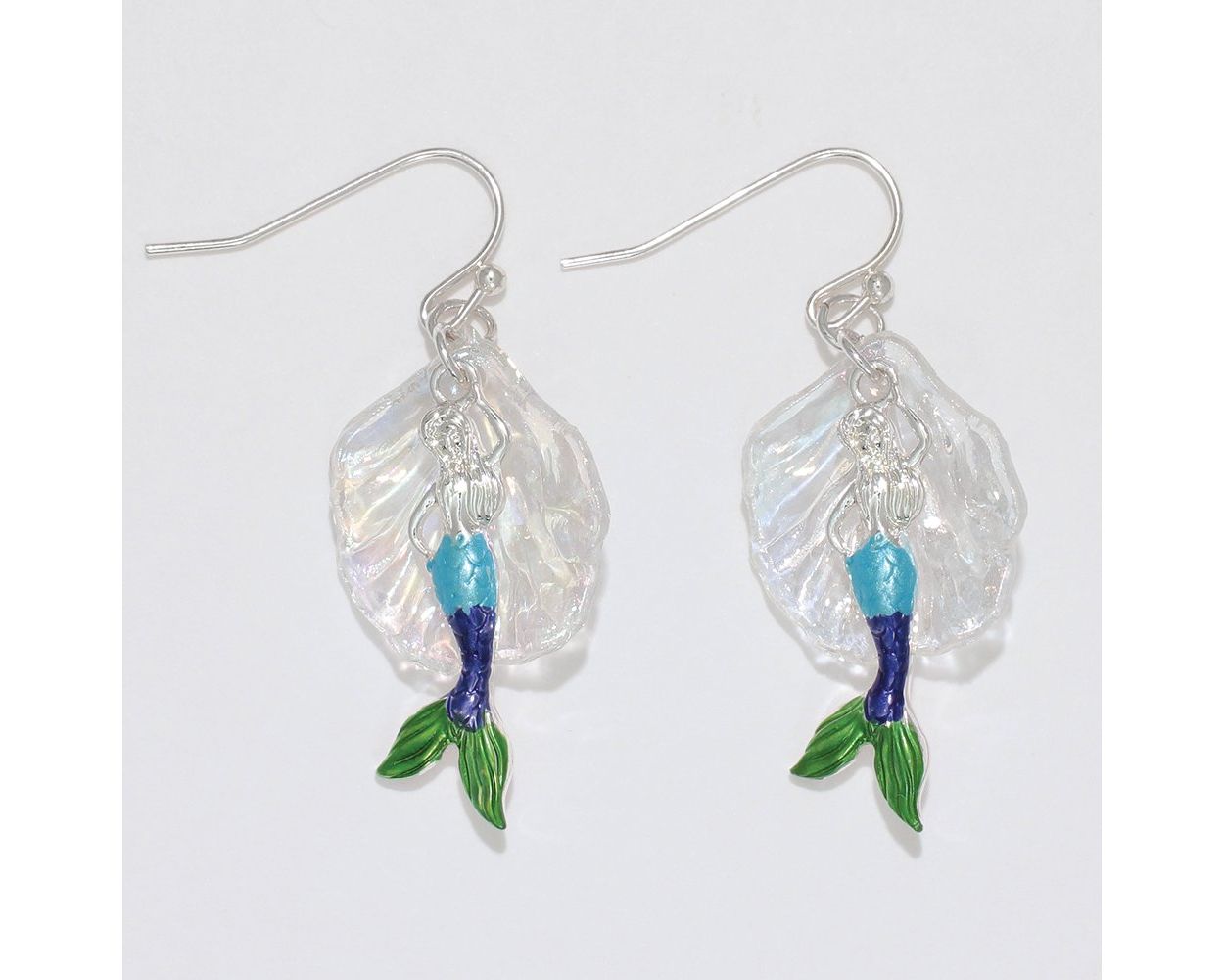 Colorful Mermaid Earrings (PBB)