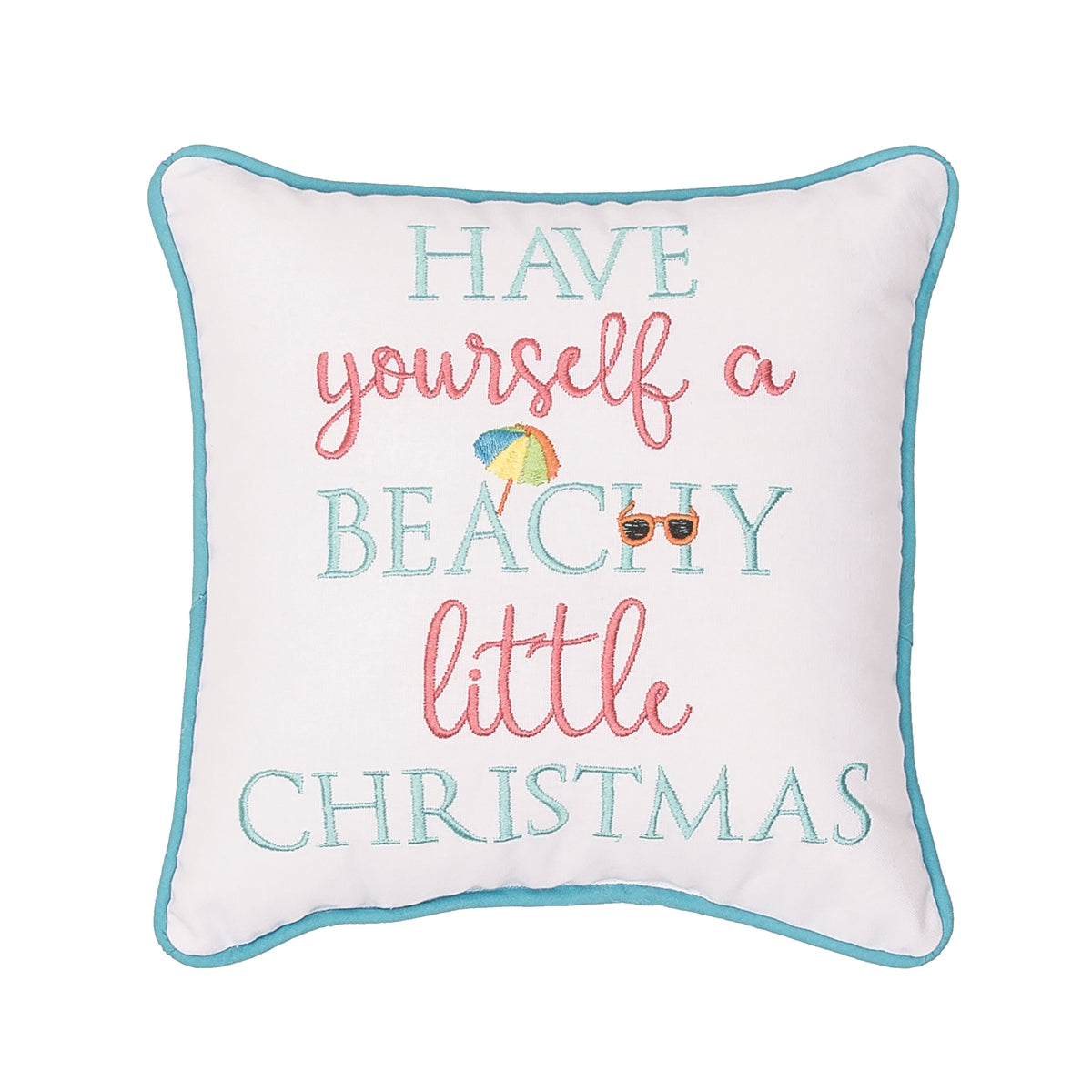 Beachy Christmas Pillow (CF)