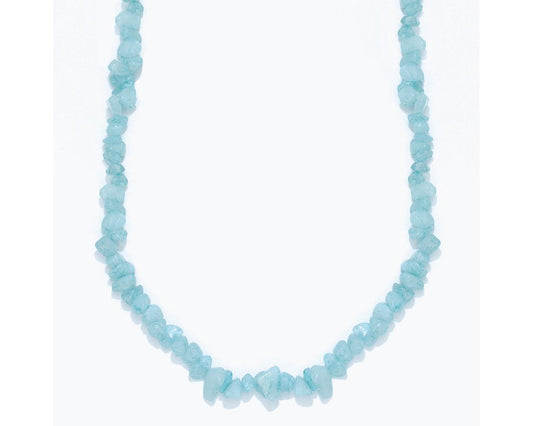 Aqua Stone Necklace (PBB)