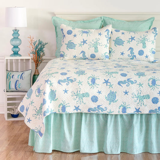 Brisbane King  Quilt Set (CF)