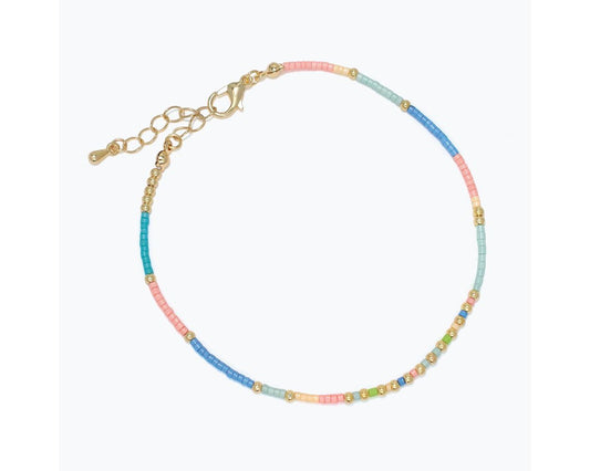 Colorful Seed Beads Anklet (PBB)