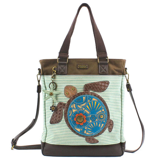 Sea Turtle Work Tote 12.5"x15" (CHB)