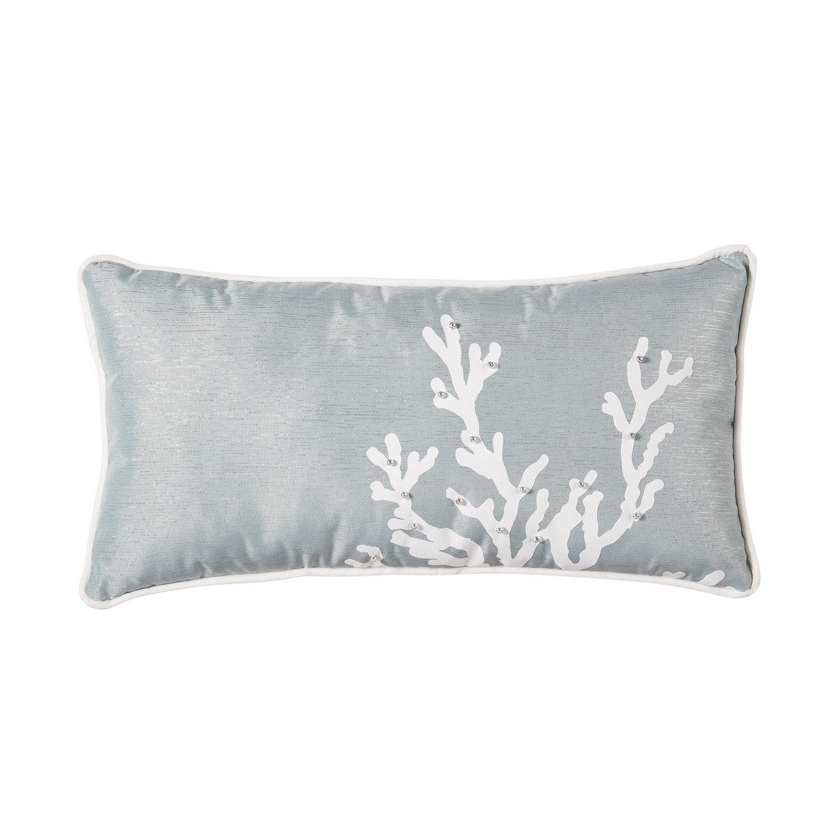 Oblong - Blue Coral Pillow (CF)