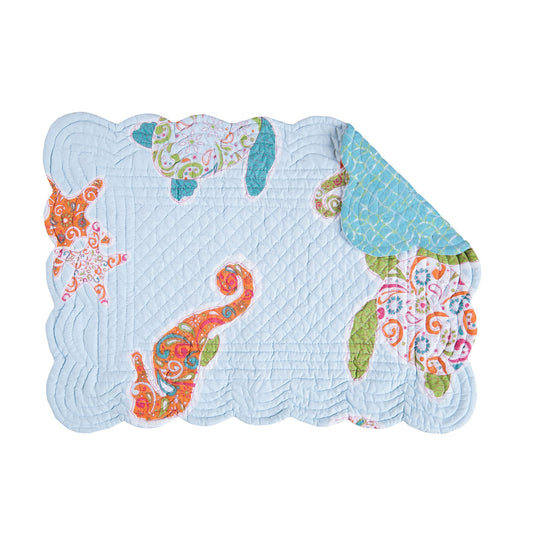 St. Kitts Rectangle Quilted Placemat (CF)