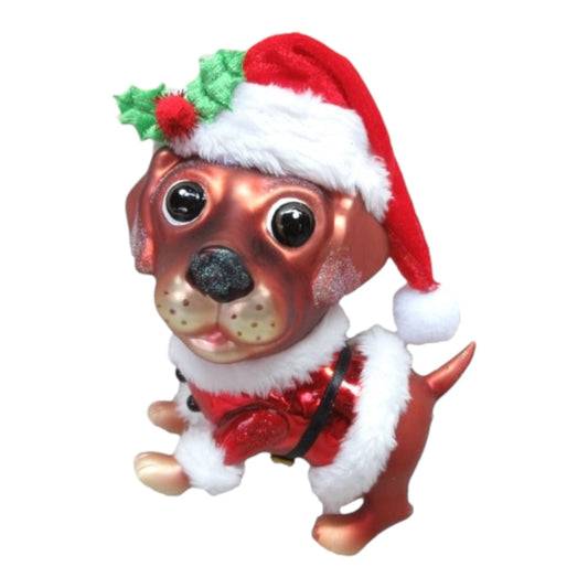 Labrador Glass Ornament (D2D)