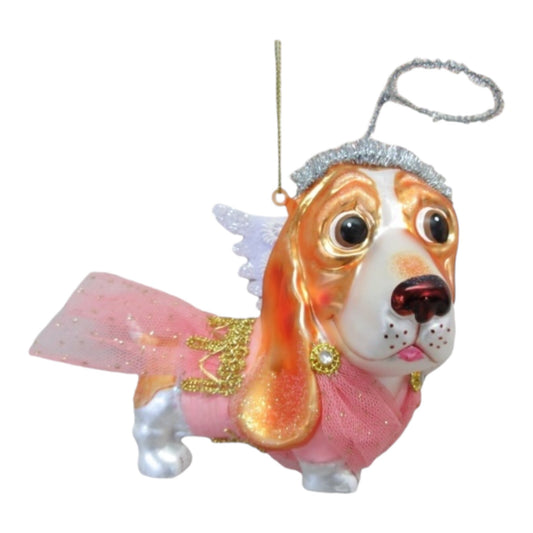 Dachshund Glass Ornament (D2D)