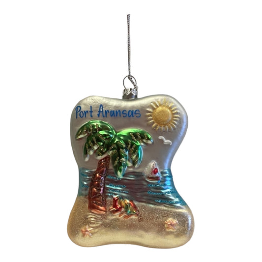 Port Aransas Beach Glass Ornaments (BCW)