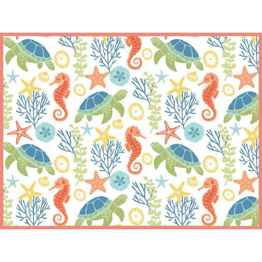 Sea Turtle 16x20 Drying Mat (KDD)