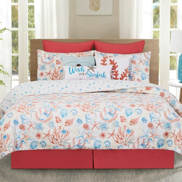 Shelly Shores Full/Queen  Quilt Set (CF)