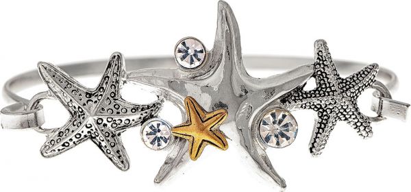 Starfish w/ Crystals Bracelet (RJC)