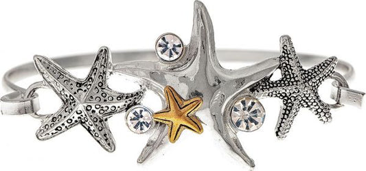 Starfish w/ Crystals Bracelet (RJC)