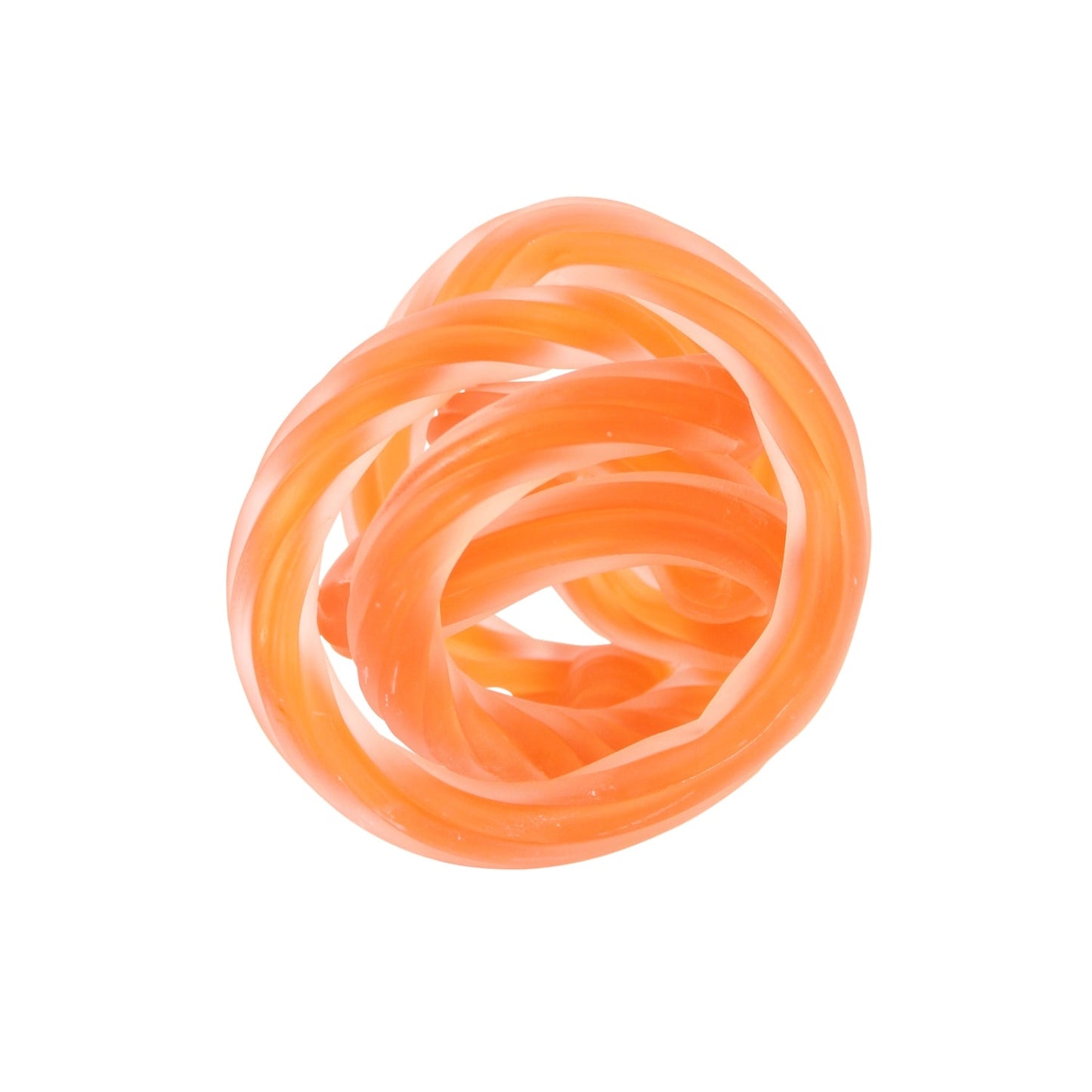 Glass Knot Oranage 3.5" (B2CS)