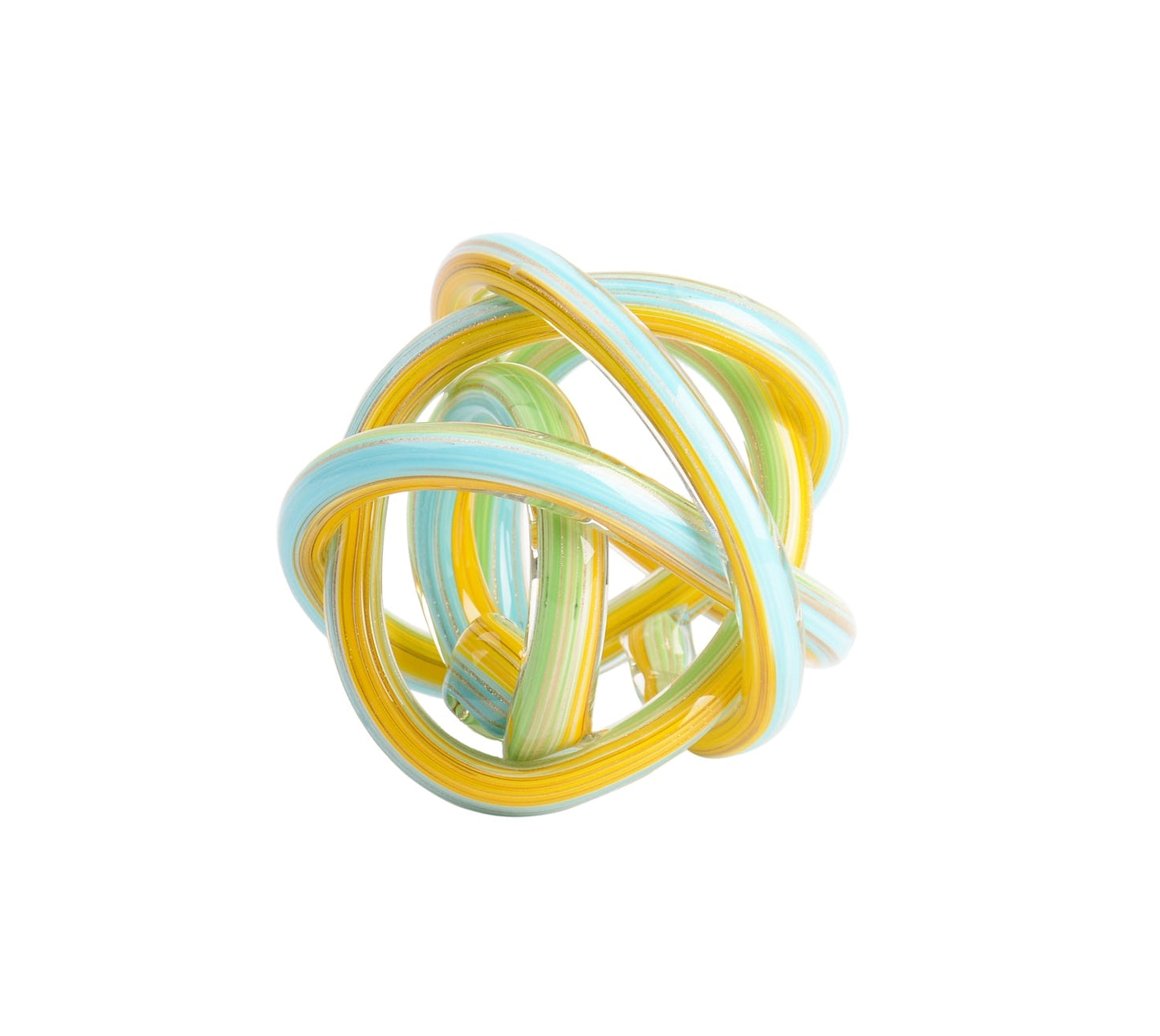 Glass Knot Gold 6" (B2CS)